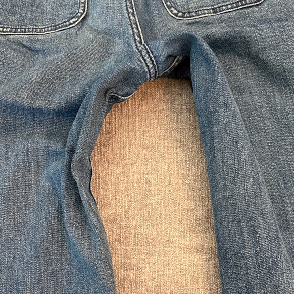 & other stories Wide Leg Blue Jean Denim Retro Pocket High Waist 29 - Picture 8 of 16